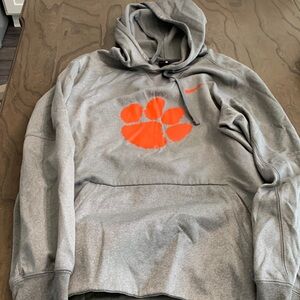 Nike Clemson Men’s Size Small Clemson University Sweatshirt Hoodie
